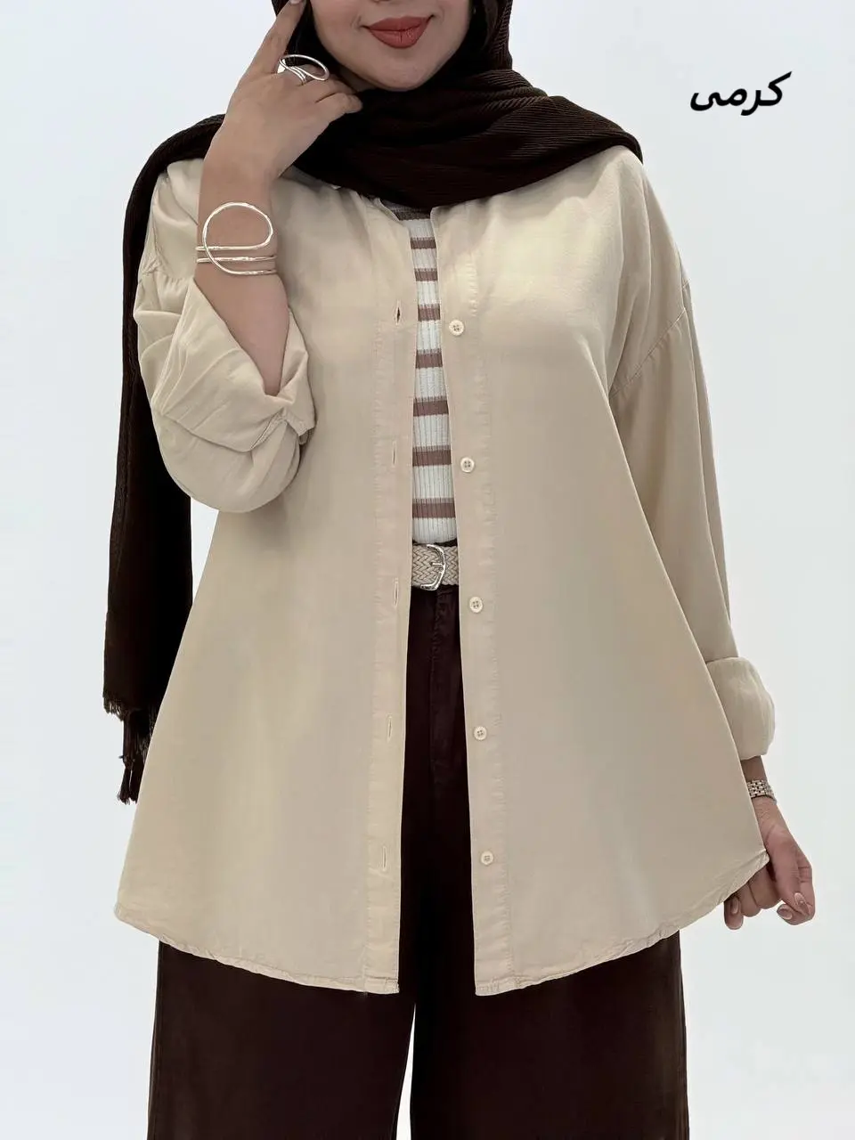 3534 - شومیز سیلک